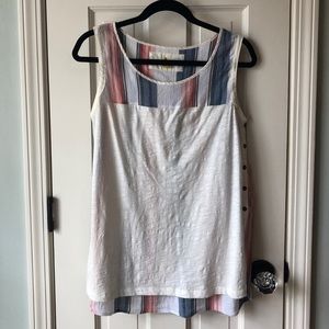 Anthropologie Striped Tank